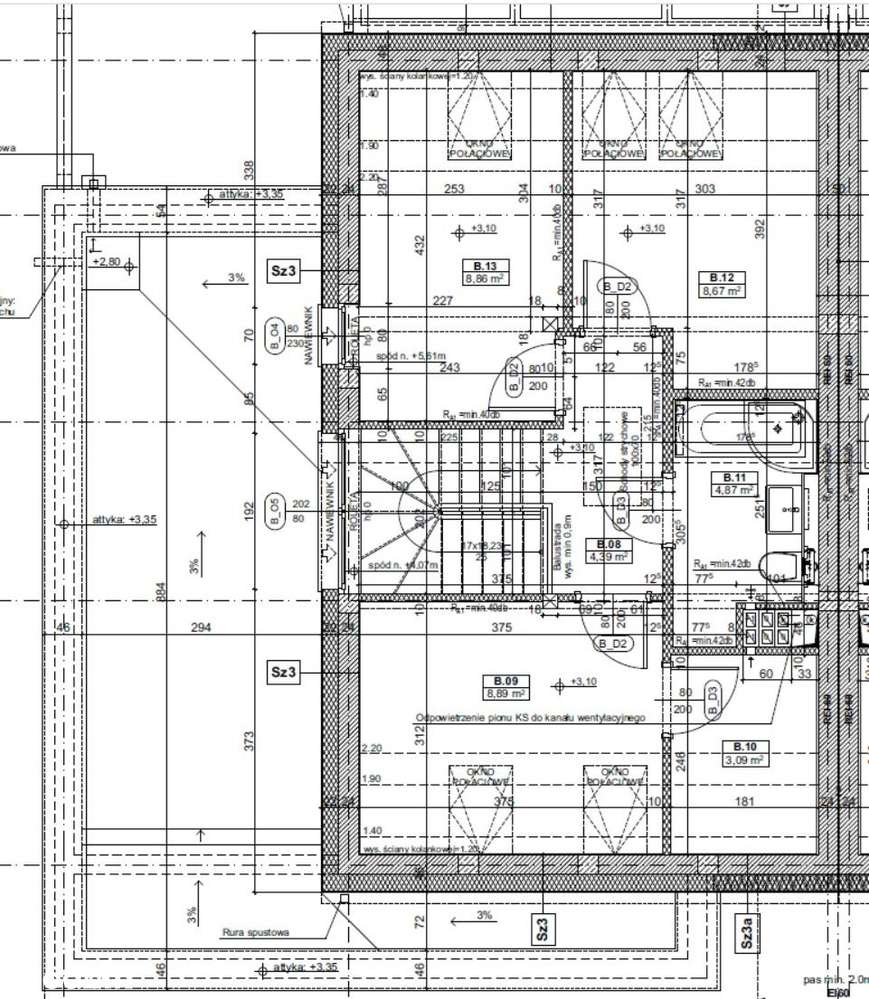 Gostyń - nowy dom bliźniak w centrum miasta na sprzedaż-9