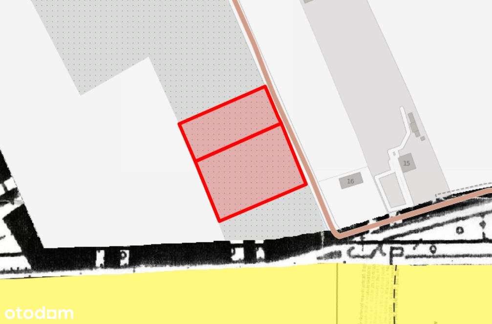Działki  z wydanymi warunkami zabudowy/widok na góry!/S8-16