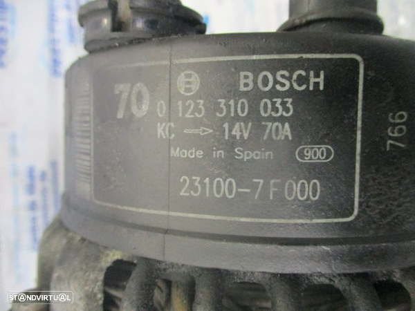 Alternador 0123310033 231007F000 NISSAN TERRANO 2 1997 2.7TDI 125CV 5P VERDE BOSCH - 6