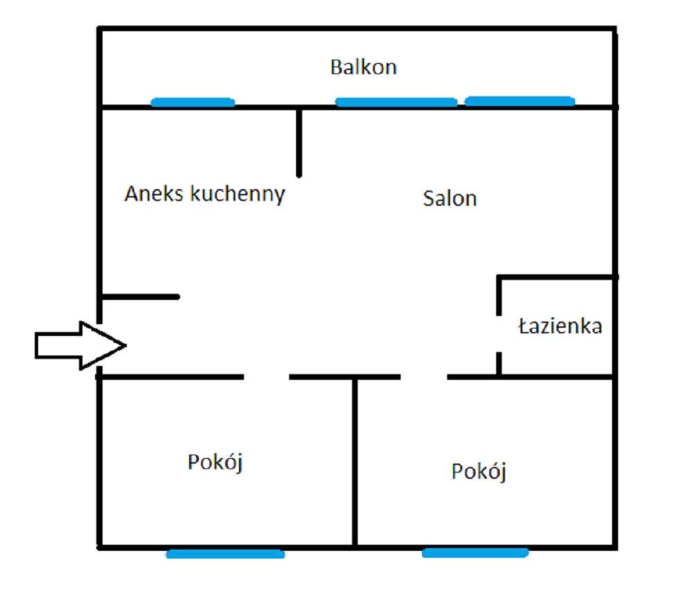 Przestronne 3 pokoje, Wrotków, Zalewskiego, nowe Budownictwo-6