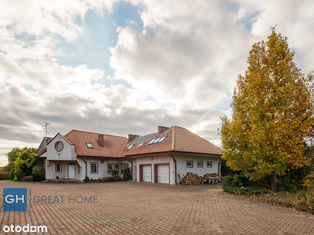 Dom z Basenem przy Wiśle Płock Winiary 1,4ha