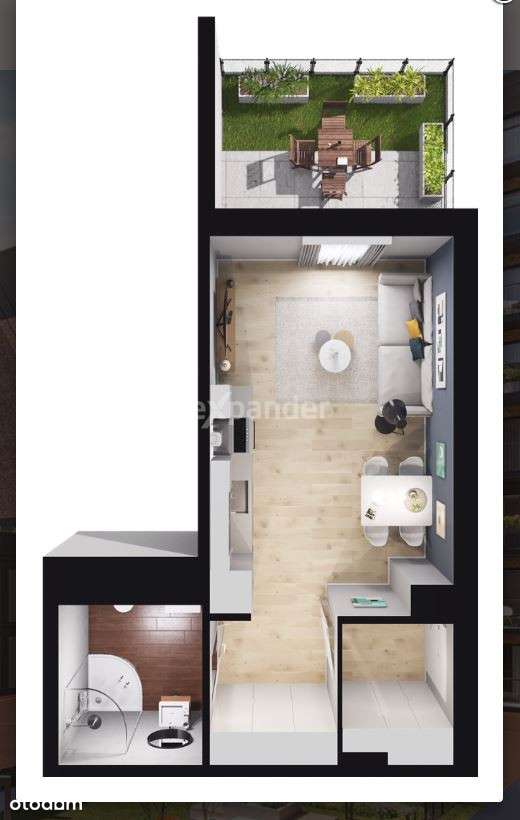 Kawalerka /Stare Miasto, przy Pkp/ gotowy/ 2025r - Pełny obrazek: 5/5