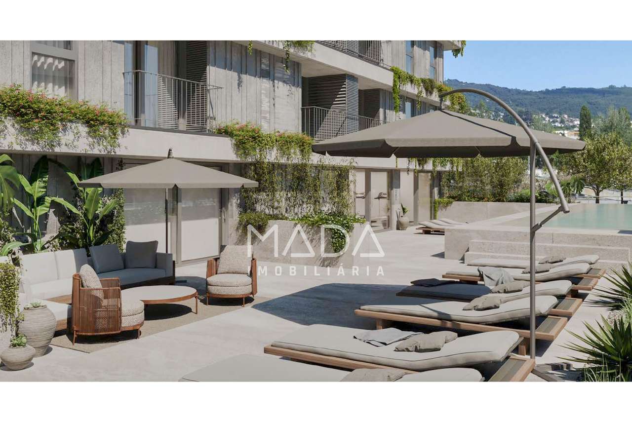 Apart. T0 c/piscina, ginásio e garagem na Rodovia em S. Victor, Braga-15