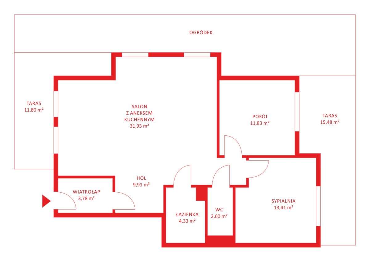 Stylowe mieszkanie z własnym ogrodem - Pełny obrazek: 4/18