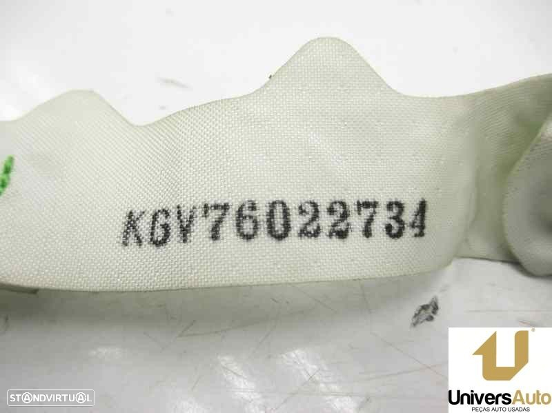 AIRBAG CORTINA FRONTAL ESQUERDO TOYOTA AURIS 2007 -1J0G65607QA3 - 2