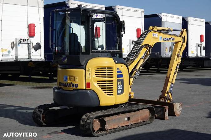 Komatsu PC 35 MR-3 / 2015 / 5600MTH / MINI EXCAVATOR / SET GALETE - 8