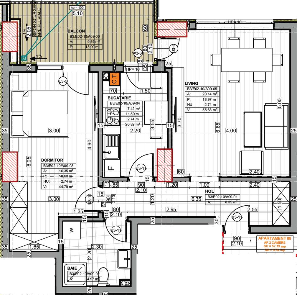 Apartament 2 cam - zona Energia Residence, Constanta-2