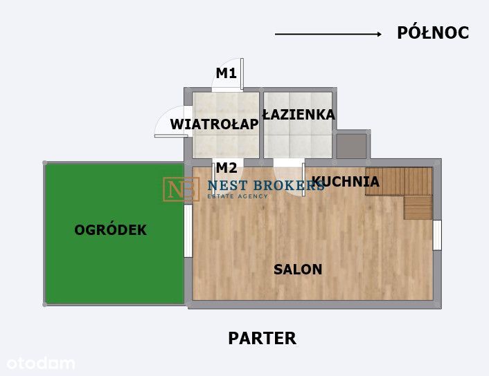 2 pokojowe - Ruczaj + ogródek i miejsce postojowe