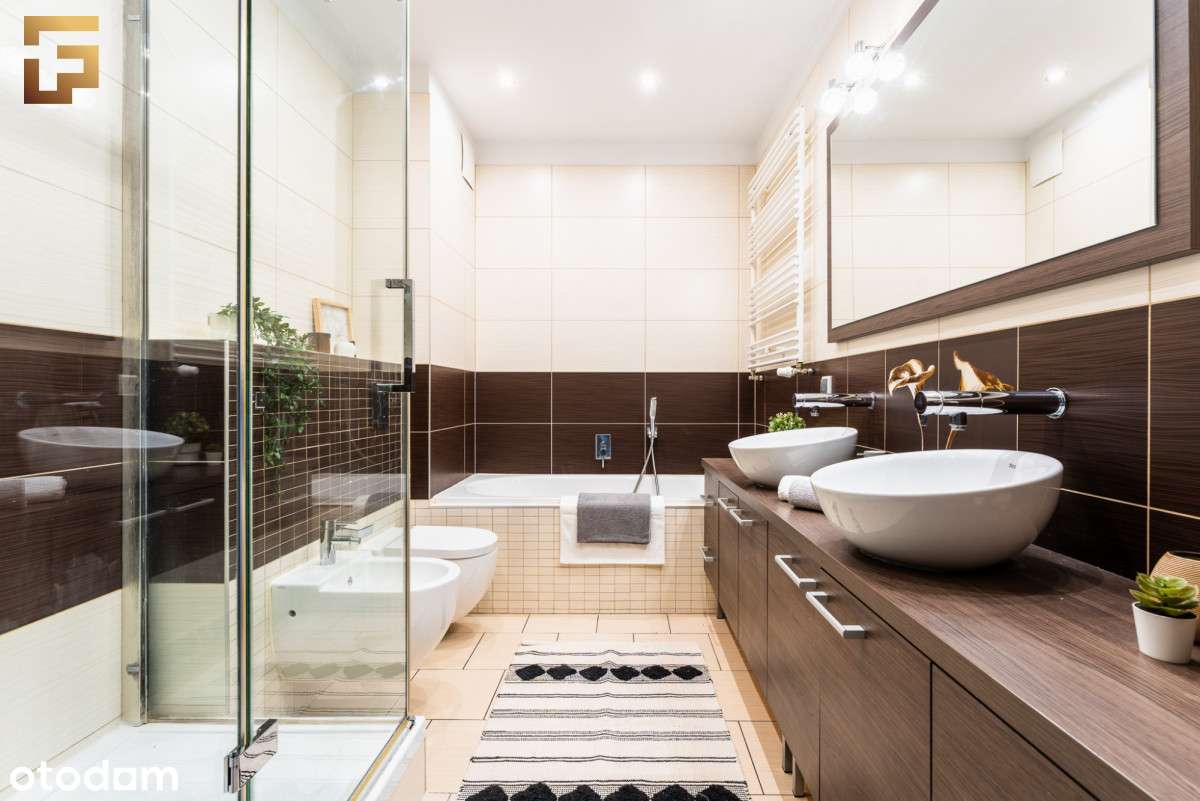 4 pokoje // apartamentowiec // cisza // 2 łazienki-4