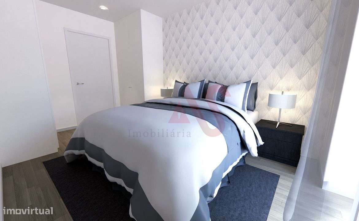 Apartamento T2 novo com terraço no centro de Vizela - Grande imagem: 5/14