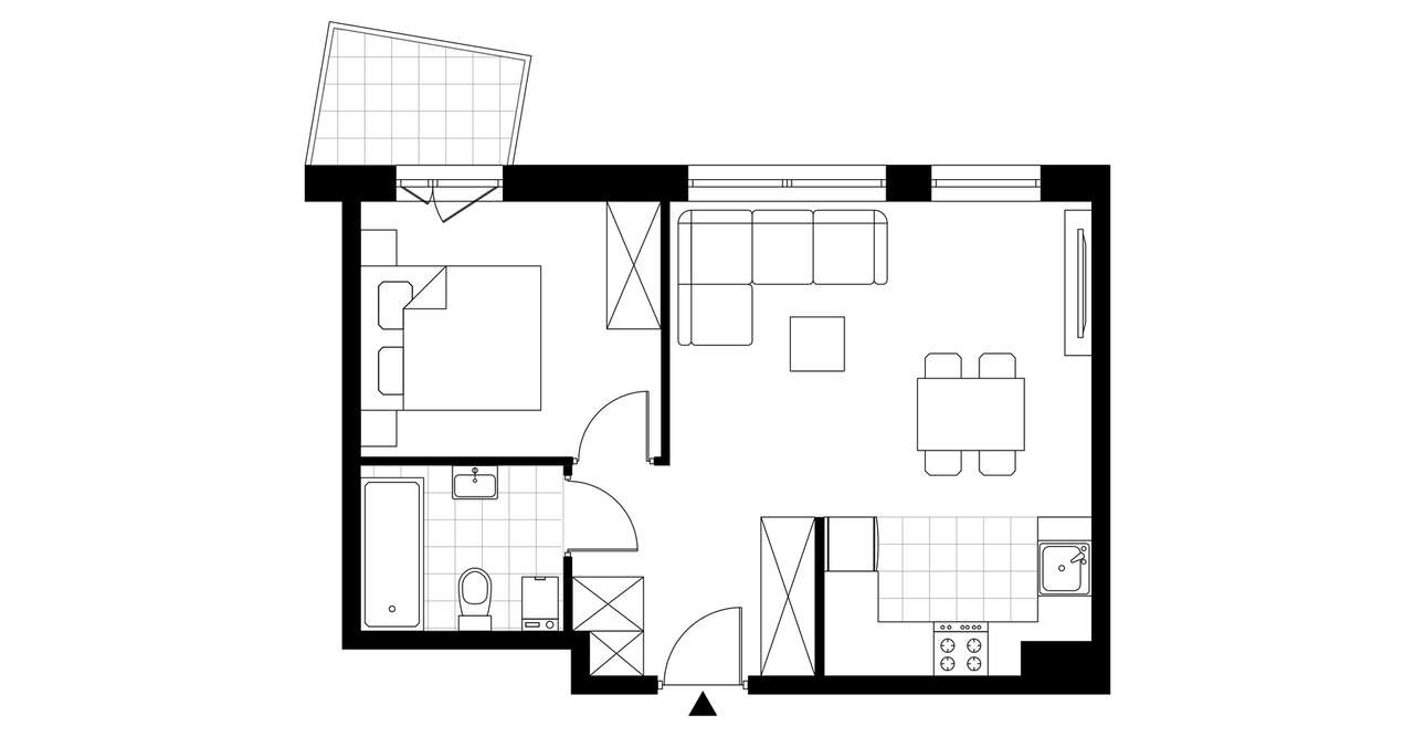 GdańskOsowa 2pok.budynek energooszczędnyM34 - Pełny obrazek: 4/9