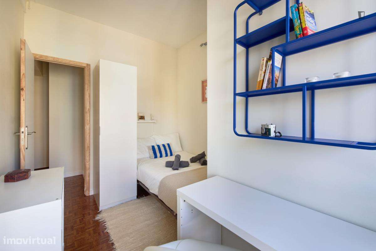 Quarto - localizado em Alvalade Lisbon - Grande imagem: 5/43