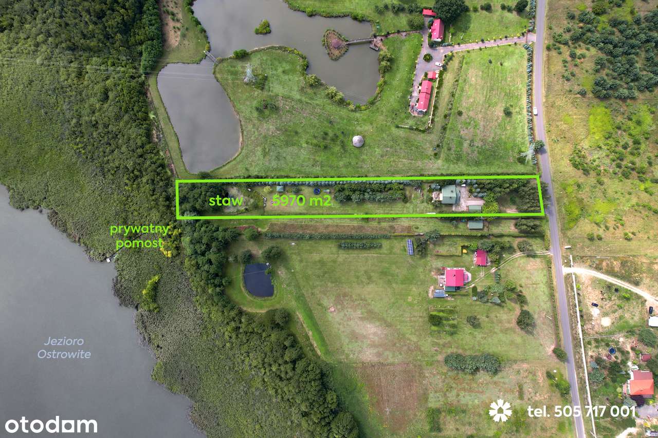 Przepieknie położony dom z dostępem do jeziora z dużą działką - Pełny obrazek: 5/20