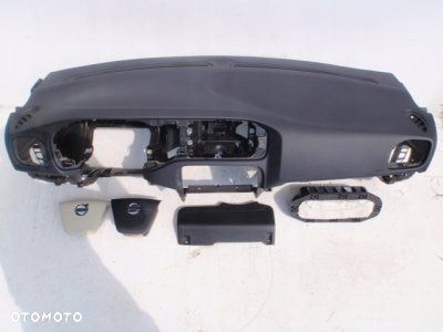 VOLVO V40 DESKA KONSOLA KOKPIT PULPIT PÓŁKA PARAPET PODUSZKI AIRBAG PASY PAS KURTYNY KURTYNA naprawa - 3