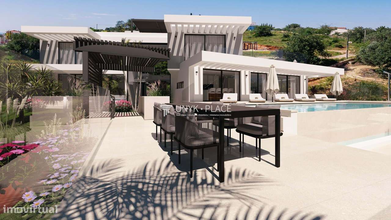 Moradia Contemporânea 3 Quartos com Vista para o Golfe – Alcantarilha,-3