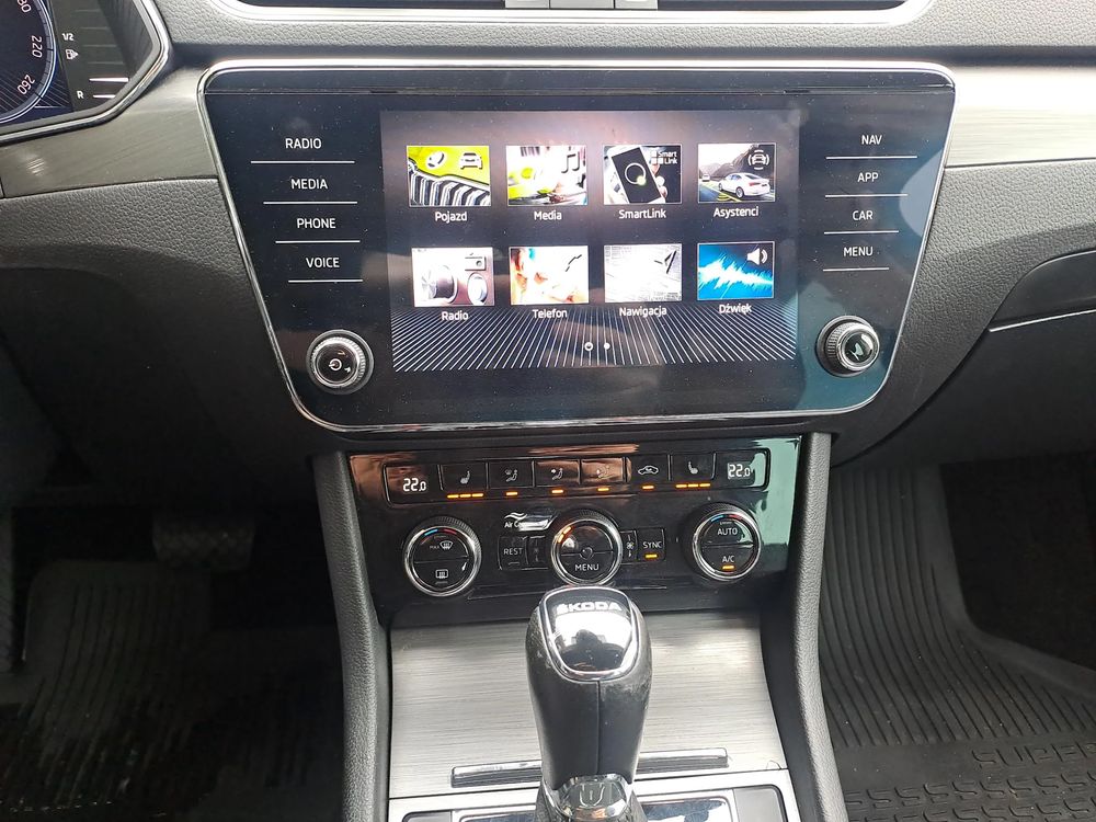 SKODA SUPERB Style 2,0 TDI 200KM DSG Salon PL ASO 1 właściciel