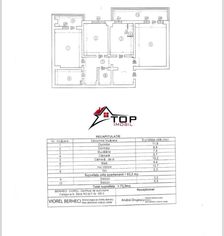 Apartament 3 camere D, 2 bai, 2 balcoane - Metalurgiei