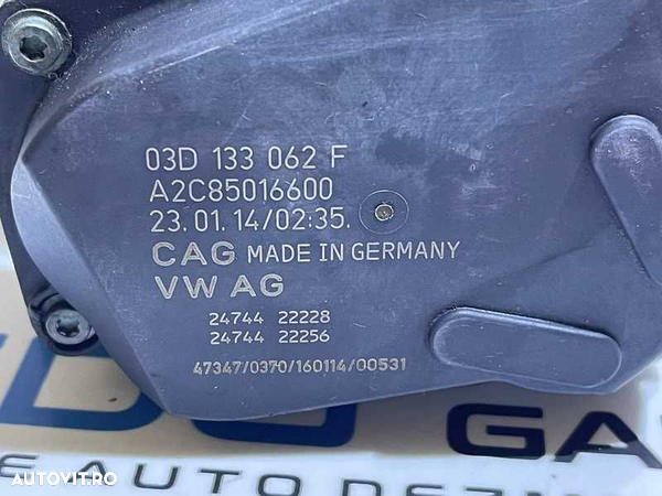 Clapeta Acceleratie VW Polo 6R 1.2 CGPA CGPB CJLA 2010 - 2018 Cod 03D133062F A2C85016600 - 4