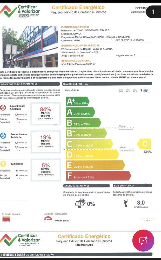 Escritório para arrendar em Almada, 110m² - Grande imagem: 3/14