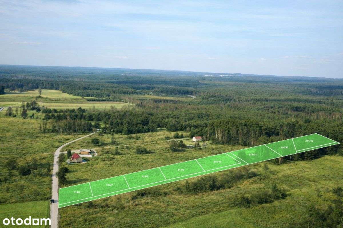 Działki budowlane w otulinie lasu-3