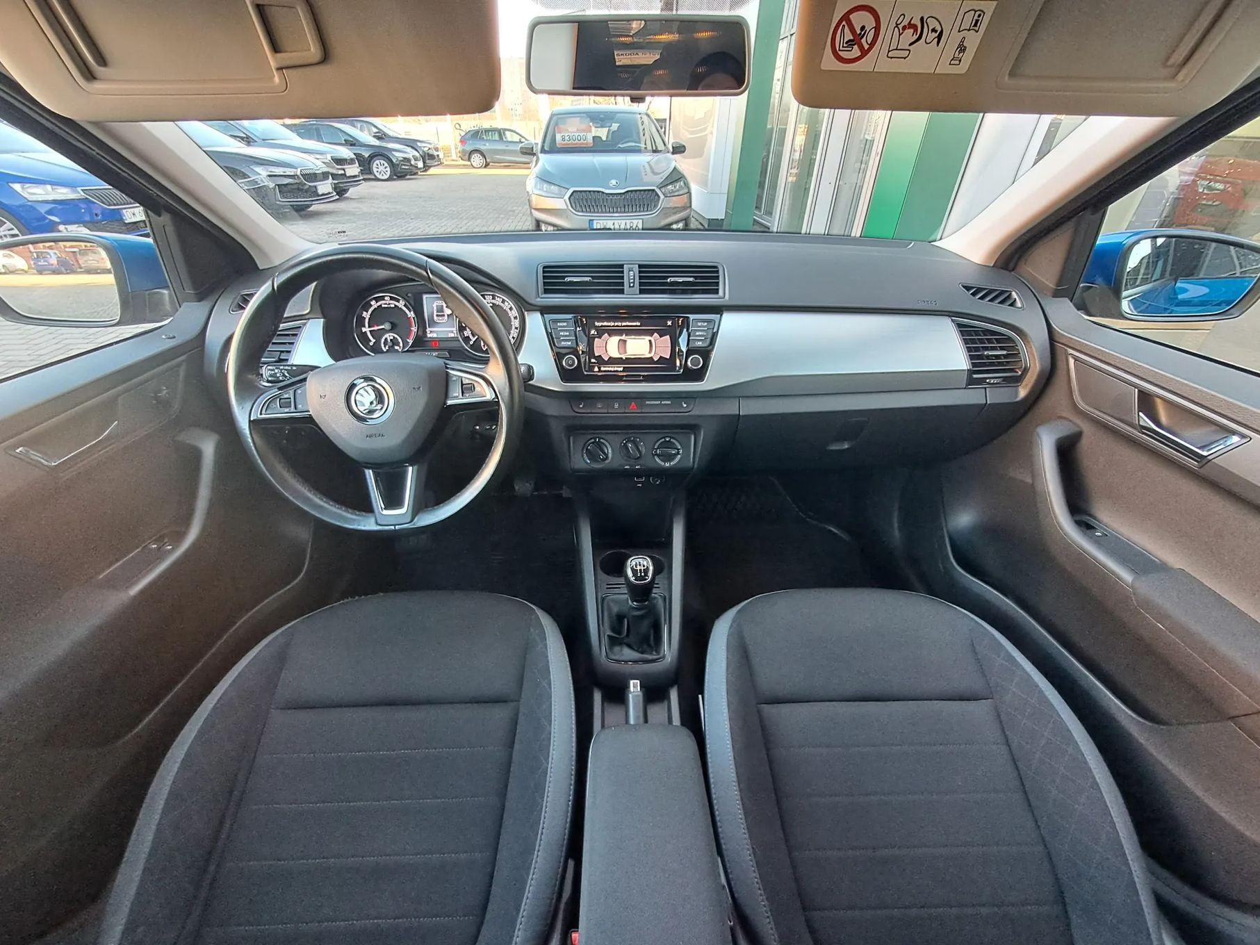SKODA FABIA Smart Link Grzane fotele Kamera 1.0 TSI 95KM Salon PL 1 Właściciel