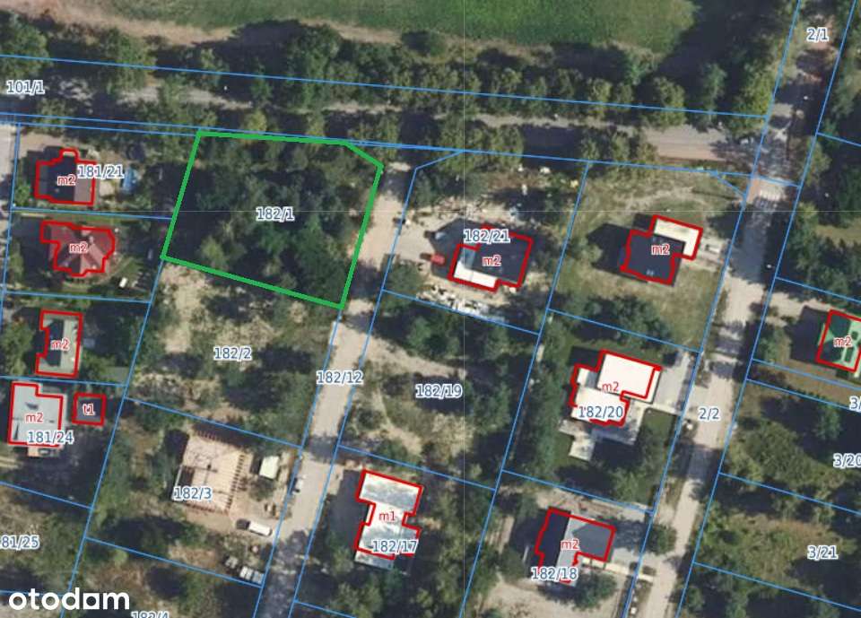 Działka budowlana – Rozalin, Królewska Młochowska 20 min do Warszawy - Pełny obrazek: 2/5