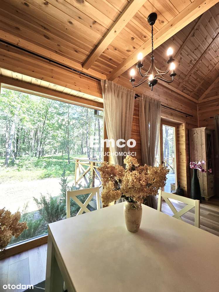 Klimatyczny dom 187 m2, na pięknej, zalesionej działce 5000 m2-10