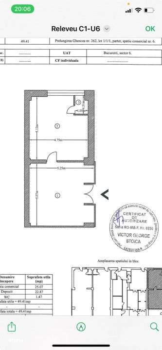 Spatiu comercial - Prelungiera Ghencea nr. 262 - 50 mp - Imagine principală: 3/19