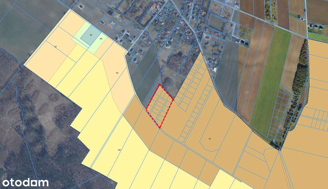 Okazja! Działka za połowę ceny! Budowlana w planie ogólnym!-1