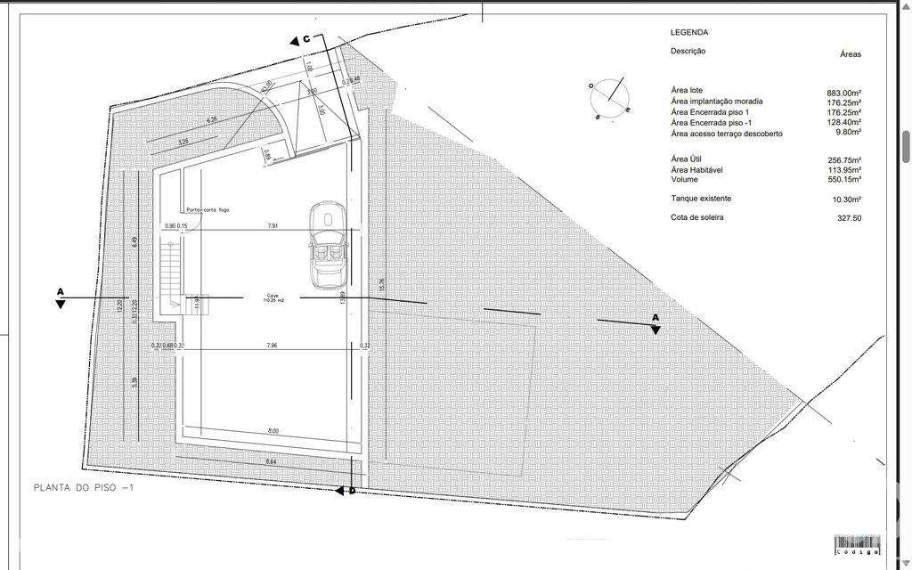 Terreno T3 em São Brás de Alportel de 256,00 m2 - Grande imagem: 4/30
