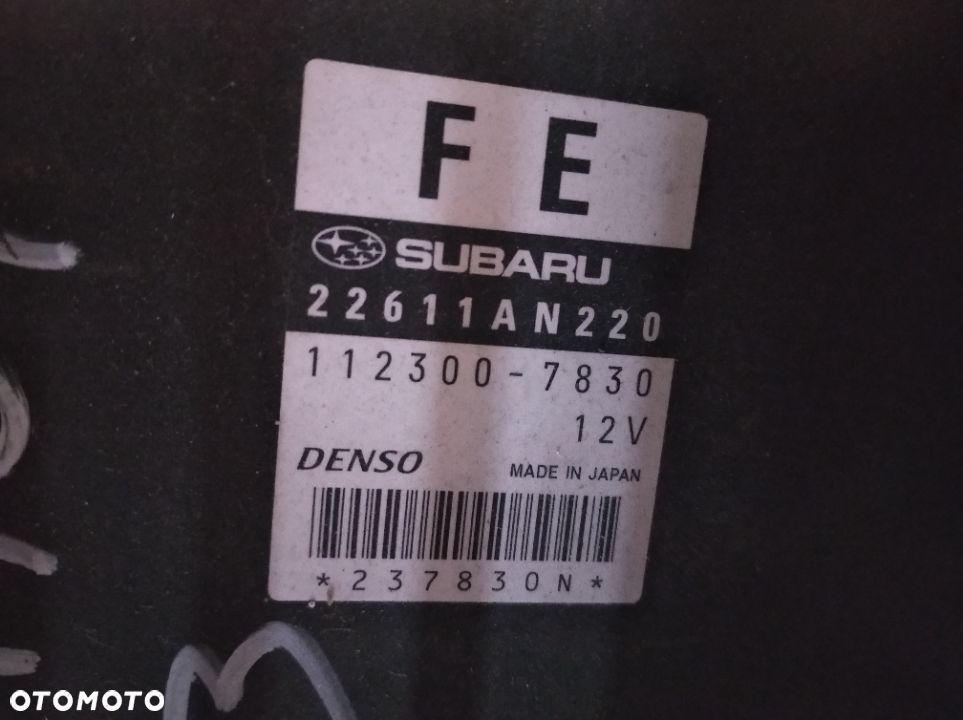Subaru legacy 2.5 b komputer zestaw - 1