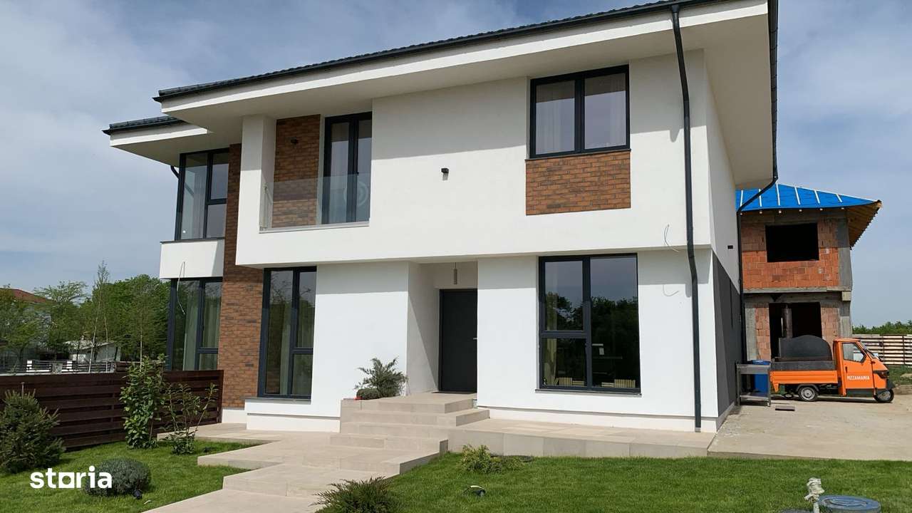 Vila 5 camere in Paradisul Verde, racordata la utilitati, autorizatie - Imagine principală: 1/18