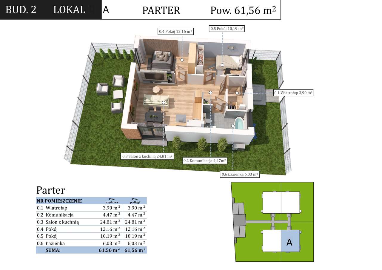 Kameralna zabudowa w pięknej zielonej okolicy. - Pełny obrazek: 4/4