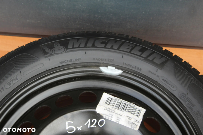 KOŁO ZAPASOWE ZESTAW NAPRAWCZY OPEL INSIGNIA A 225/55 R17 5x120 IS41 MICHELIN - 3