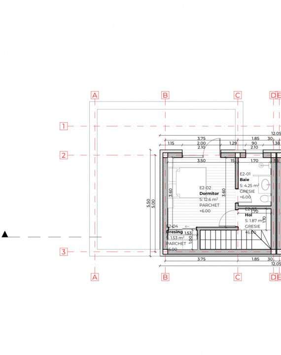 Proiect modern,  priveliste spre oras, 105 m2 utili, zona Macesului - Imagine principală: 5/5