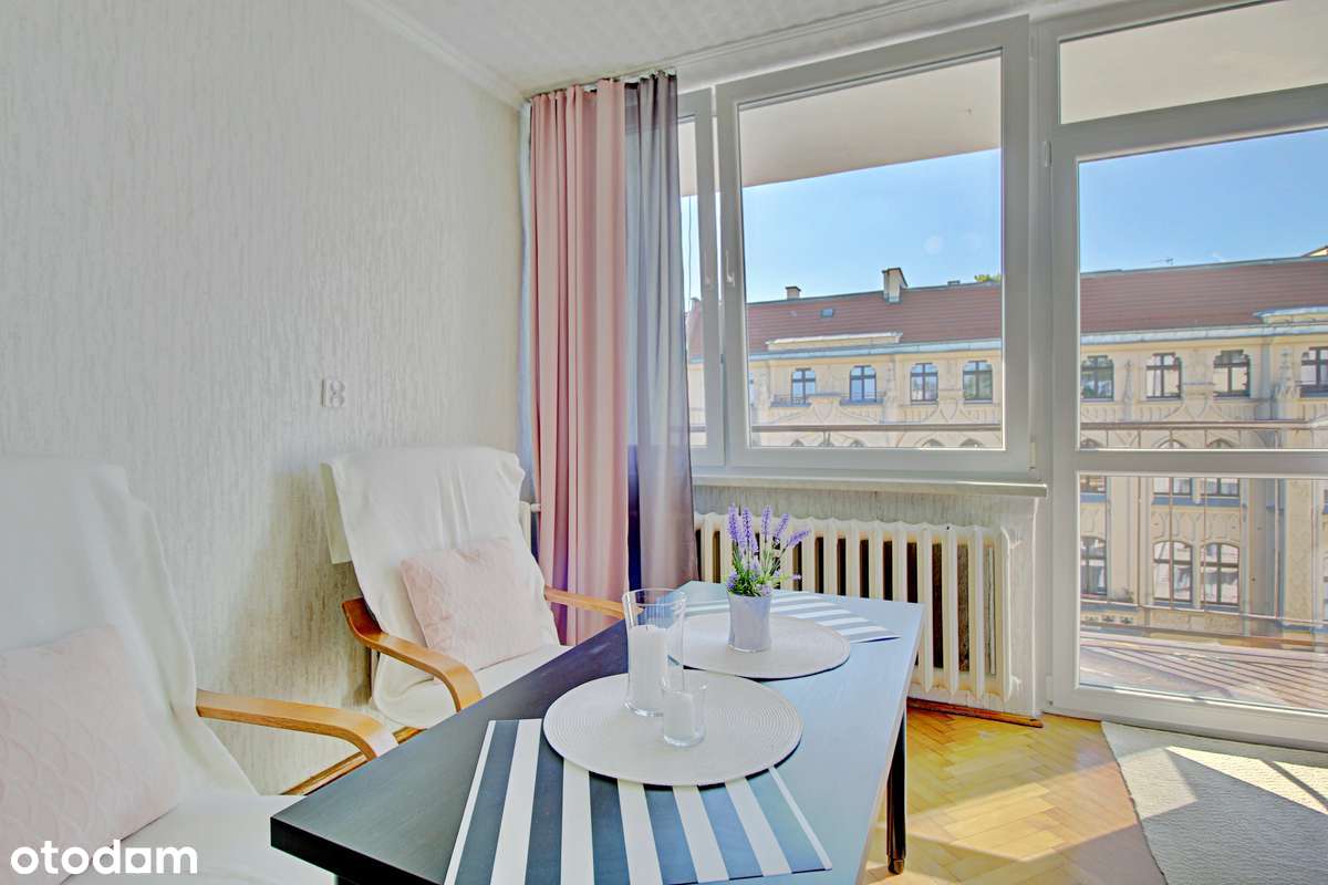 Duża kawalerka | Centrum/ 5 min pl. Dominikański|-0