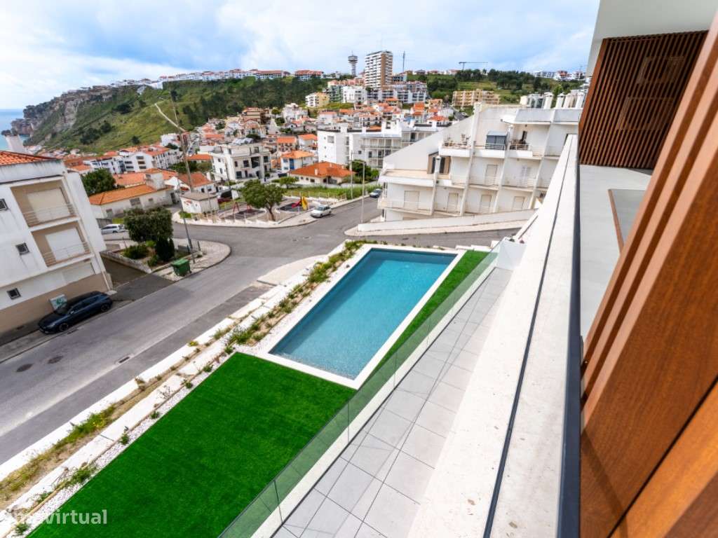 Apartamento T2 na Nazaré - Vista Mar com piscina e garagem-6