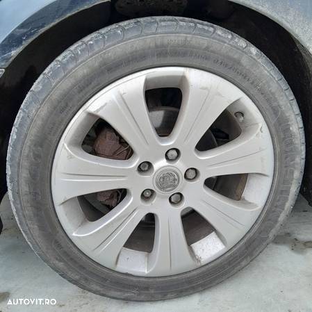 Janta aliaj set R17 5x110 anvelope vara anvelope stare buna Opel VECTRA C  2002  > 2009 - 1