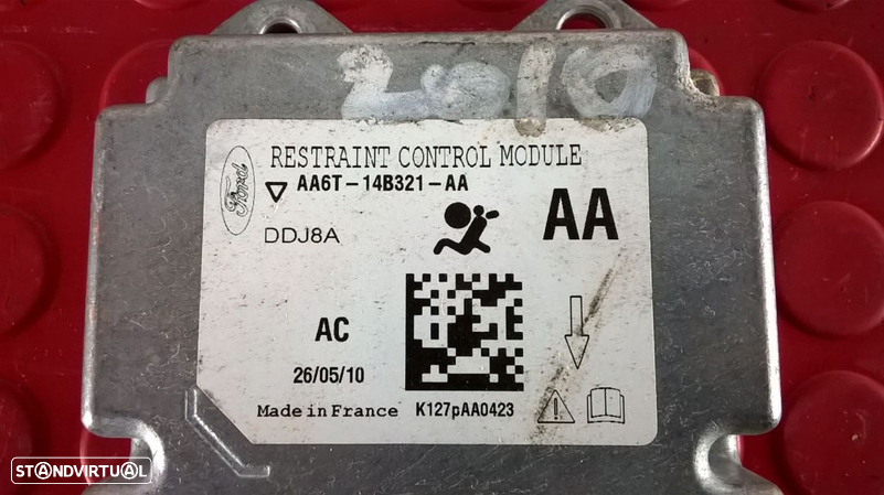 Centralina de Airbag - AA6T-14B321-AA [Ford Fiesta VI] - 2