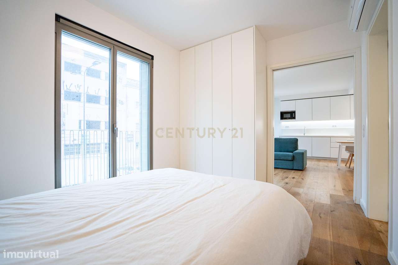 Apartamento T1 Novo | Edifício Turquesa | Algés, Dafundo-9