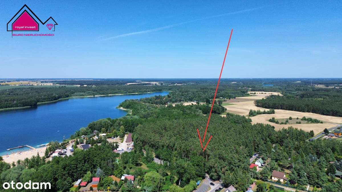 Na sprzedaż działki przy jeziorze Budzisławskim-0