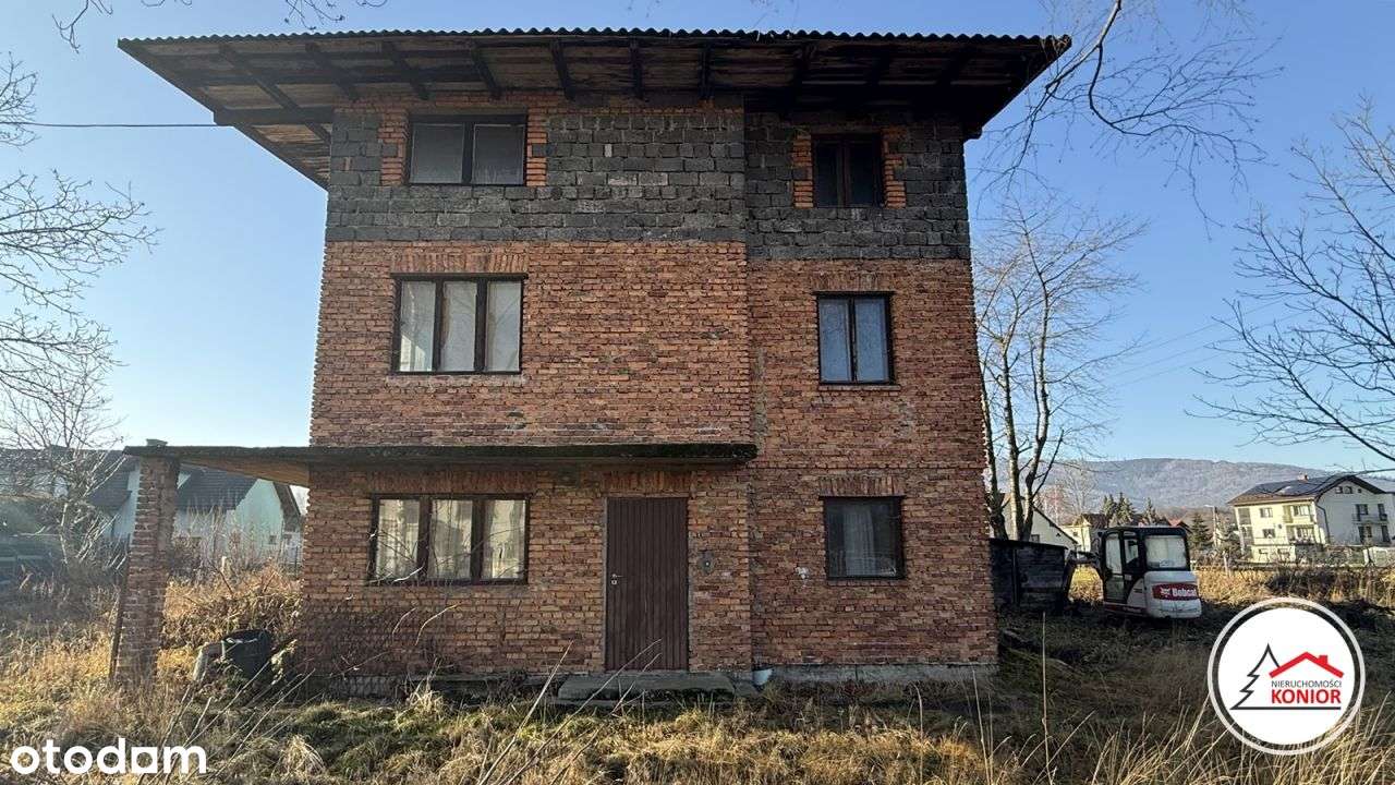 Budynek z dużą działką i pozwolenien na rozbudowę - Buczkowice - Pełny obrazek: 4/13