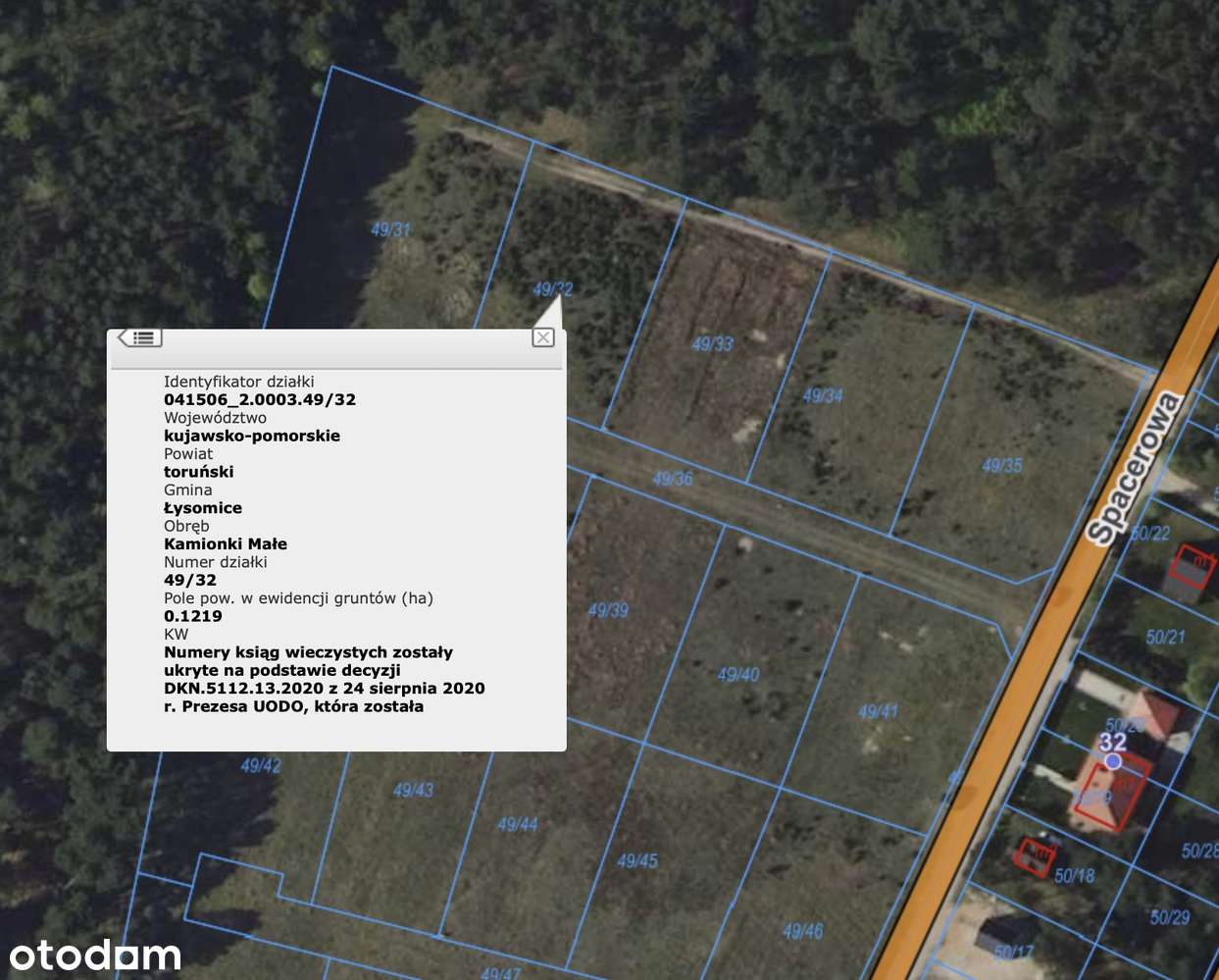 Działka Toruń, Kamionki Małe, las, jezioro, spokój, najem dobowy. - Pełny obrazek: 5/20