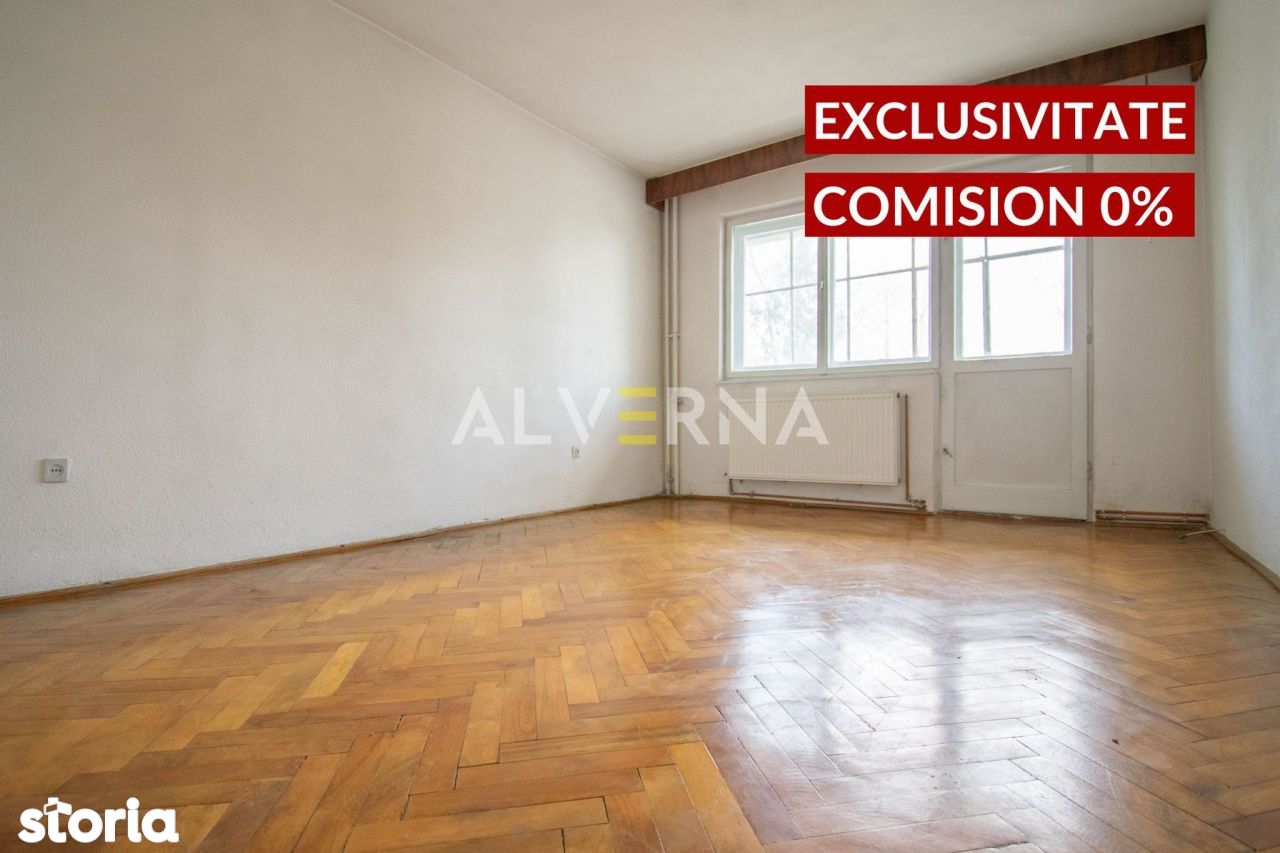 COMISION 0%! Apartament 2 camere, 48mp, renovabil, balcon - Manastur