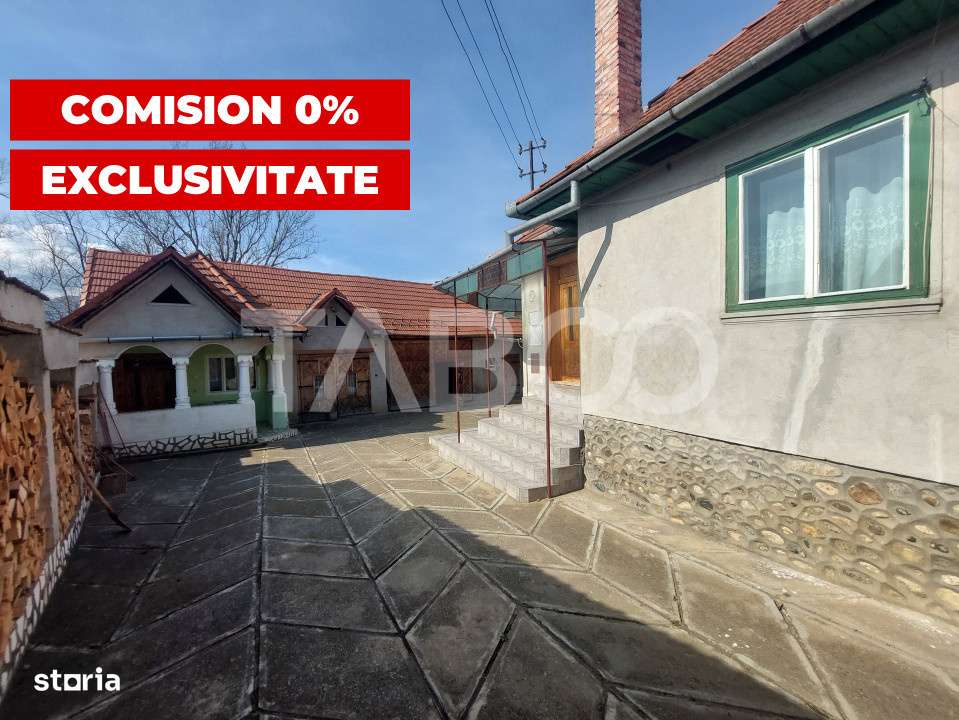 Casa individuala de vanzare cu teren de 1108 mp in Sacel Sibiu - Imagine principală: 2/19