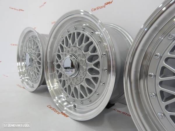 Jantes Look BBS RS 15 x 7 et30 4x100 + 4x114.3 Silver - 7