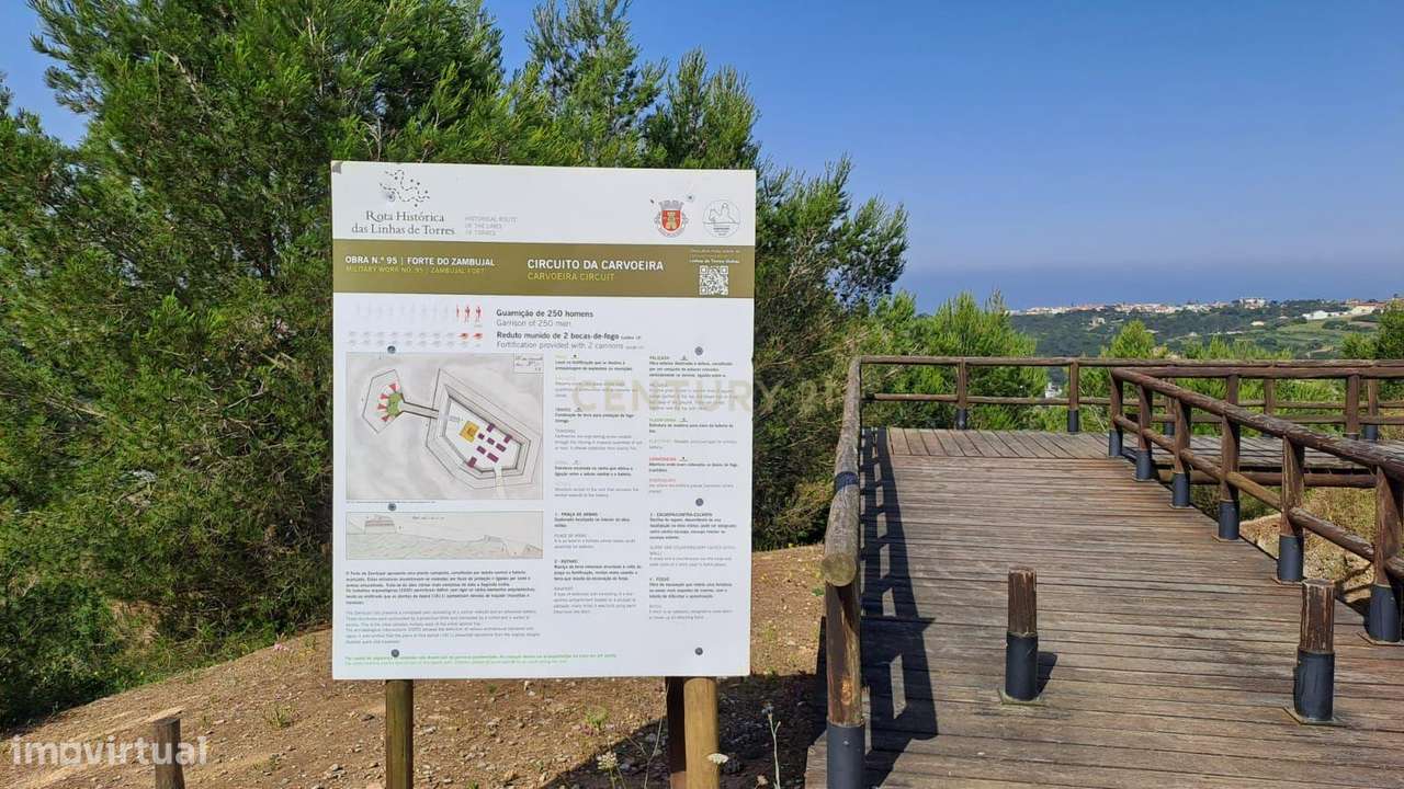 Terreno Rústico junto ao Forte do Zambujal e Trilho da Carvoeira - Grande imagem: 5/18