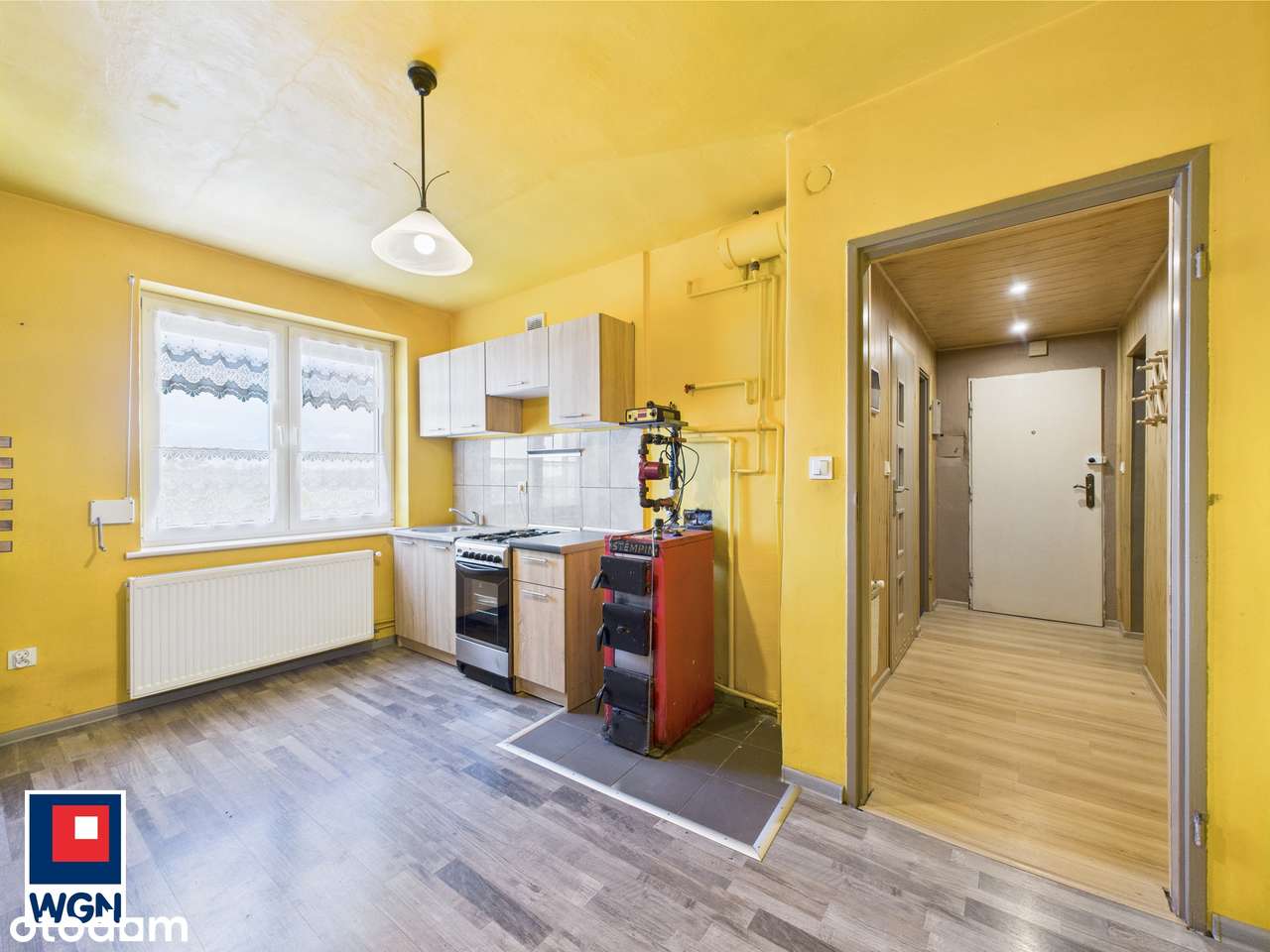 Tanie mieszkanie 3 pokoje , I piętro,  Srocko k. Stęszewa-10