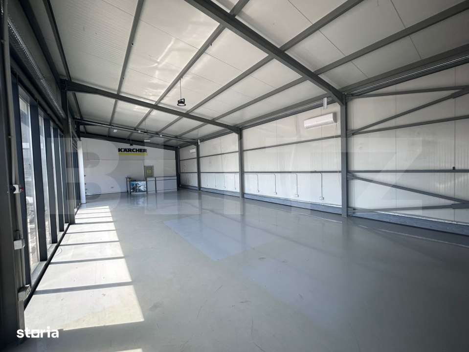 Spatiu birouri 215 mp, vitrina 15 m, cartier Romanesti, zona Rompetrol - Imagine principală: 3/5