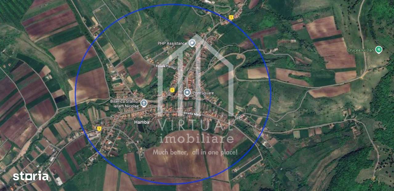 Teten intravilan de vanzare in Sibiu, 533 mp, in localitatea Hamba - Imagine principală: 2/3